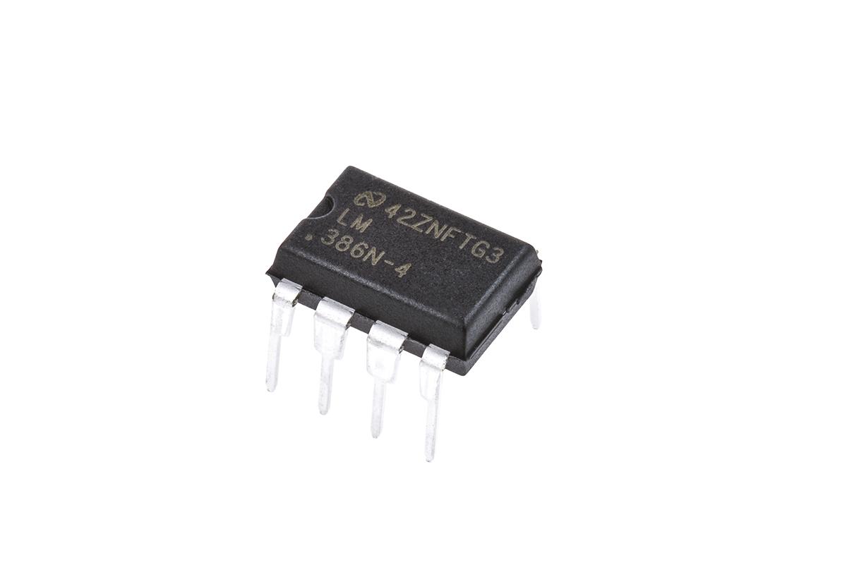 Produktfoto 1 von Texas Instruments Klasse A-B Audio Verstärker Audio-Leistungsverstärker 1-Kanal Mono MDIP 1W 8-Pin +70 °C