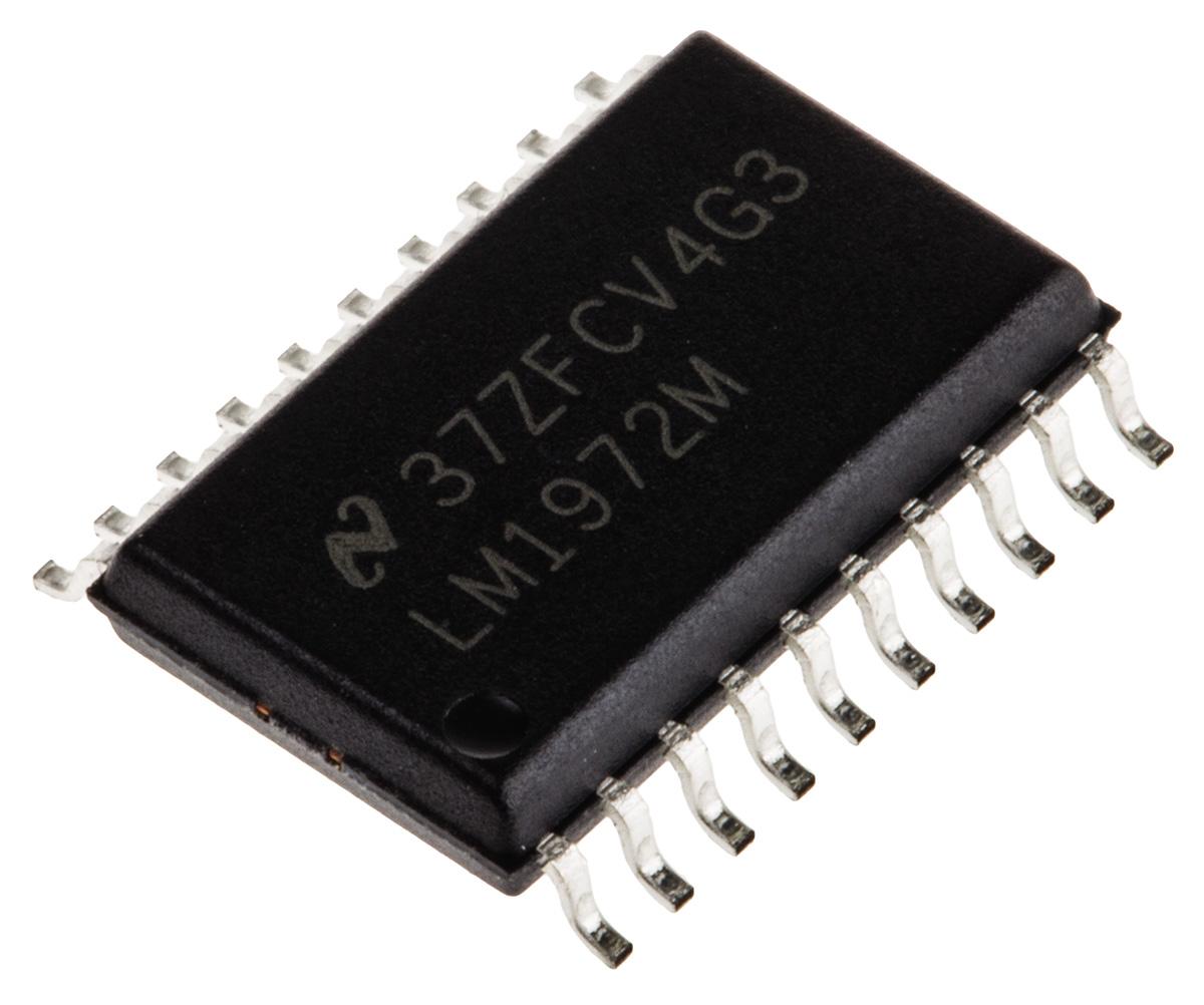 Produktfoto 1 von Texas Instruments Digitales Dämpfungsglied 78dB 3MHz SOIC W 20-Pin 13.005 x 7.595 x 2.286mm