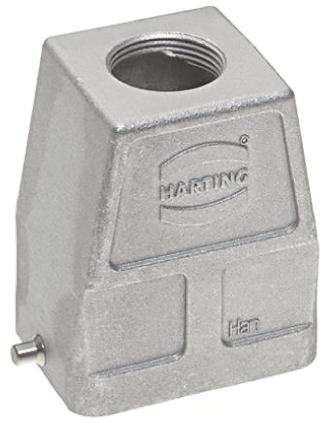 HARTING Han EMC Steckverbinder-Haube, M25 x 1.5, Eingang oben, IP65