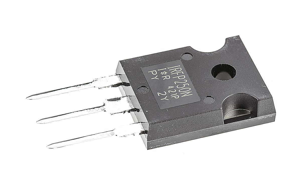 Produktfoto 1 von Infineon HEXFET IRFP250NPBF N-Kanal, THT MOSFET 200 V / 30 A 214 W, 3-Pin TO-247AC