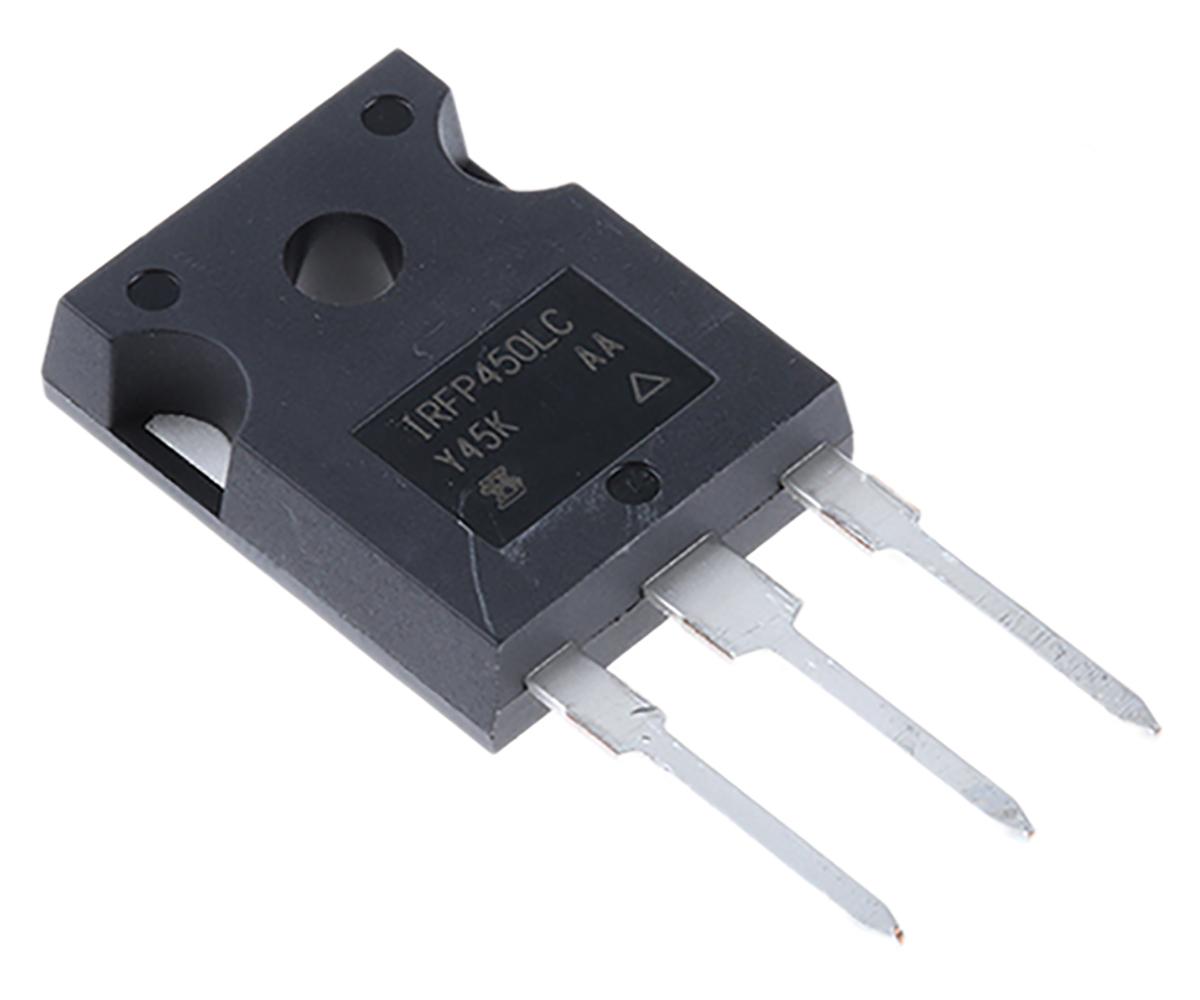 Produktfoto 1 von Vishay IRFP450LCPBF N-Kanal, THT MOSFET 500 V / 14 A 190 W, 3-Pin TO-247AC