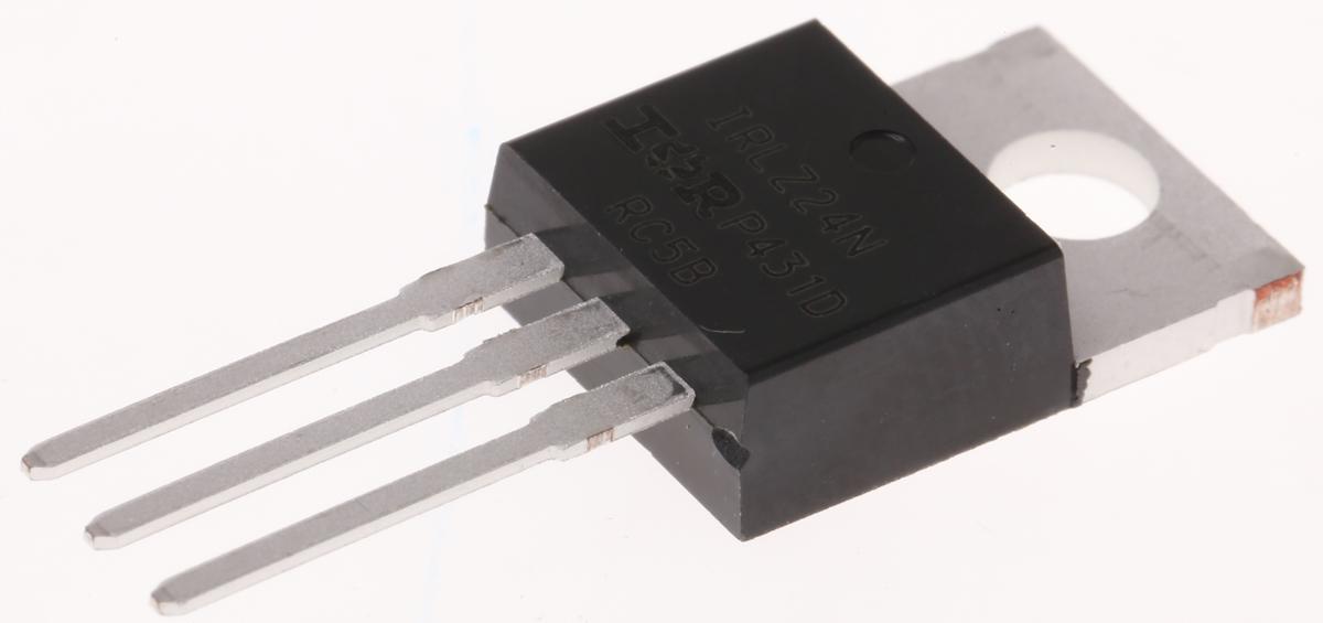 Produktfoto 1 von Infineon HEXFET IRLZ24NPBF N-Kanal, THT MOSFET 55 V / 18 A 45 W, 3-Pin TO-220AB