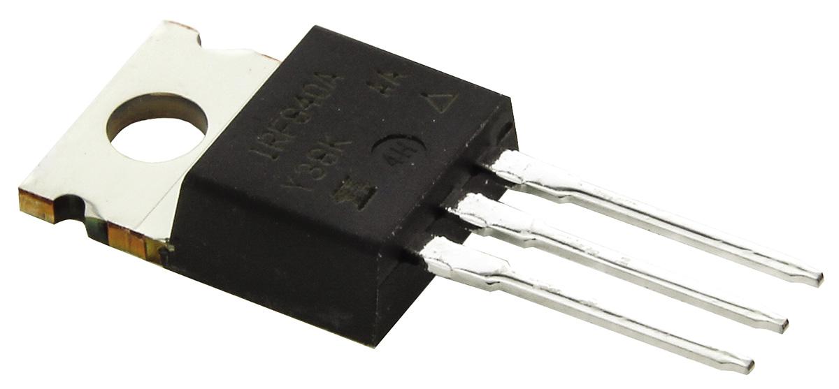 Produktfoto 1 von Vishay IRF840APBF N-Kanal, THT MOSFET 500 V / 8 A 125 W, 3-Pin TO-220AB