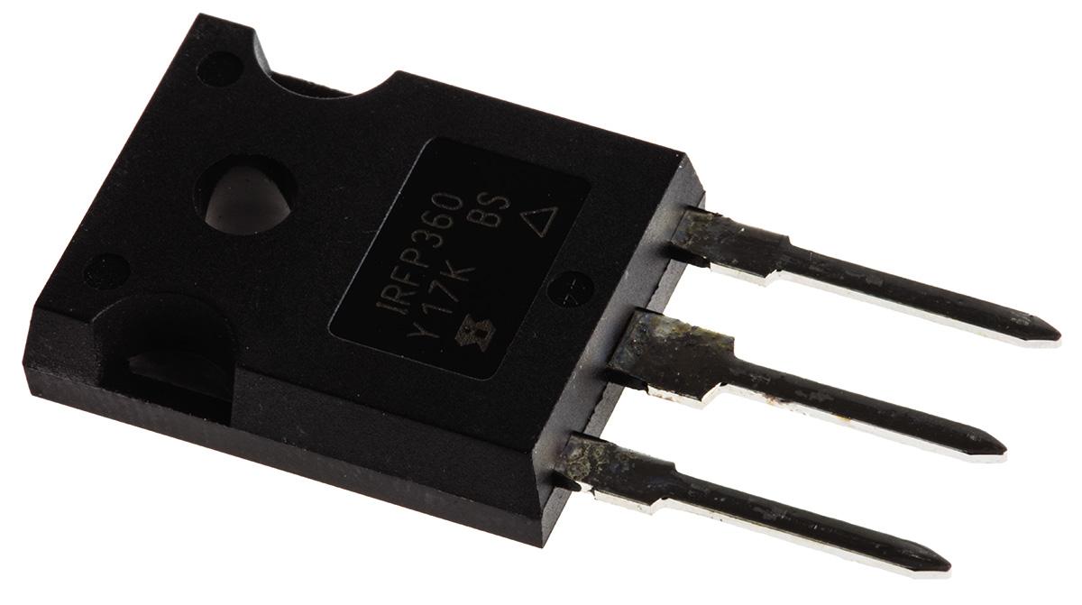 Produktfoto 1 von Vishay IRFP360PBF N-Kanal, THT MOSFET 400 V / 23 A 280 W, 3-Pin TO-247AC