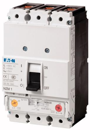 Produktfoto 1 von Eaton xEnergy Eaton Moeller, Leistungsschalter MCCB 3-polig, 40A / Abschaltvermögen 25 kA 440V, L. 90mm