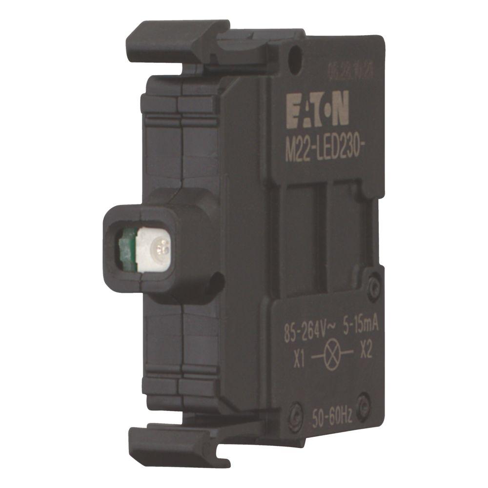 Produktfoto 1 von Eaton Leuchtmelder Eaton Moeller RMQ-Titan 12 → 30V ac/dc Weiß, Ausschnitt-Ø 22mm LED IP 69K Schraub