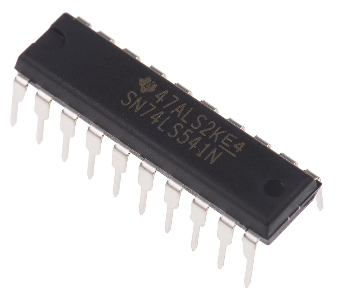 Produktfoto 1 von Texas Instruments Buffer & Line-Driver Puffer, Leitungstreiber LS 8-Bit 3-State Non-Inverting 20-Pin PDIP