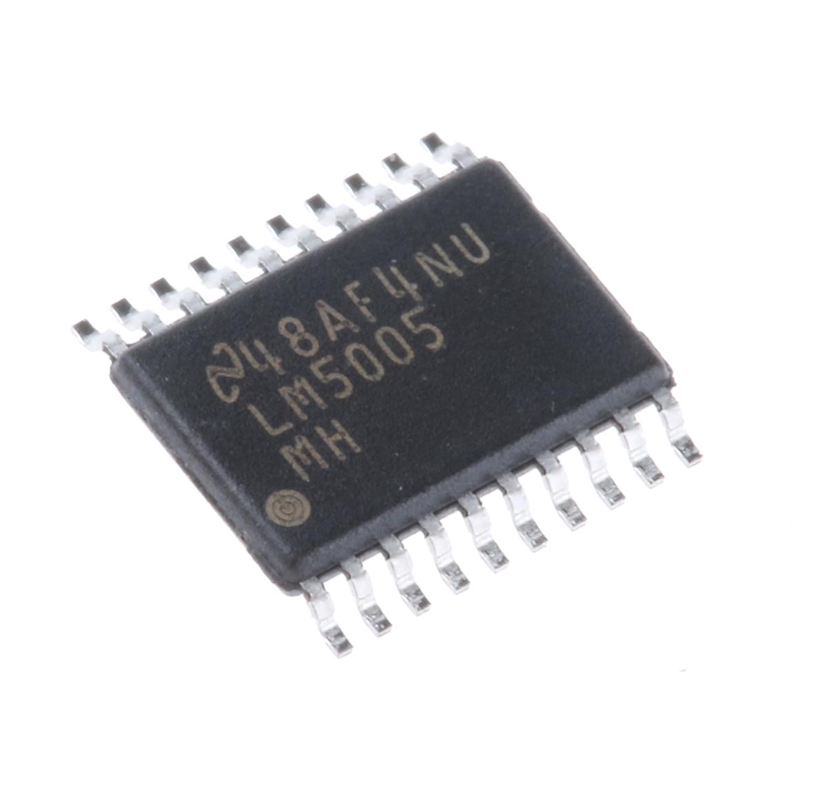 Produktfoto 1 von Texas Instruments Abwärtswandler 2.5A, Buck Controller 7 V / 75 V Einstellbar SMD 20-Pin