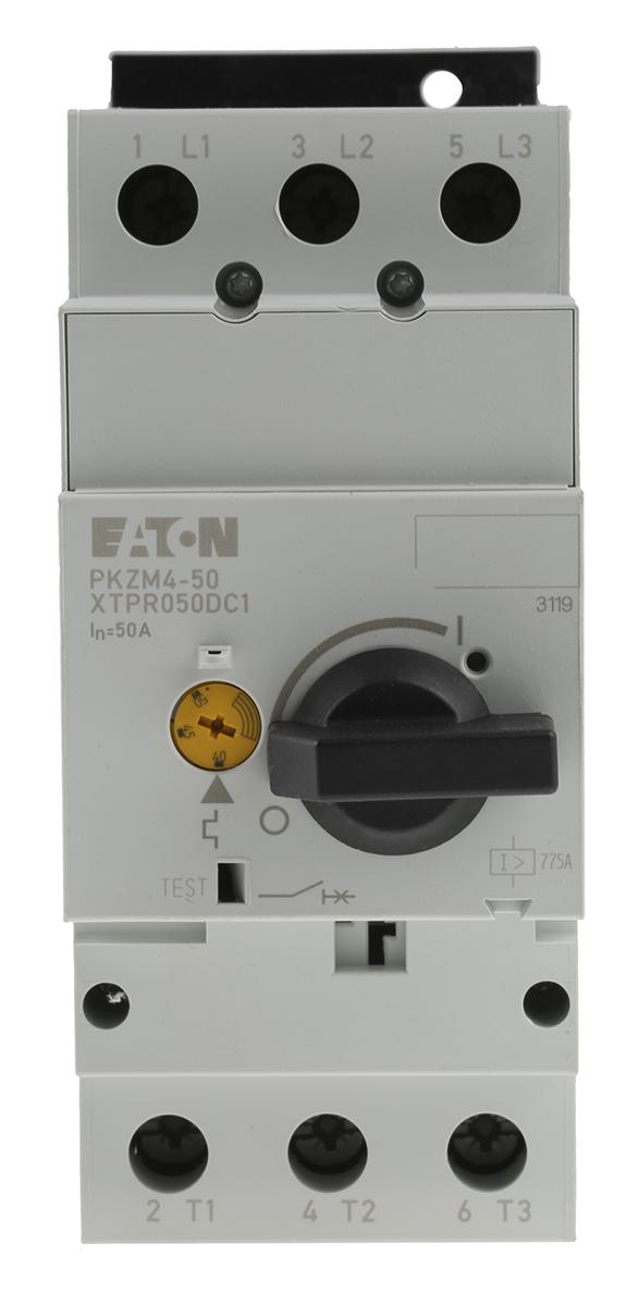 Produktfoto 1 von Eaton Eaton Moeller Motorschutzschalter, 40 → 50 A 690 V ac 140mm x 55mm