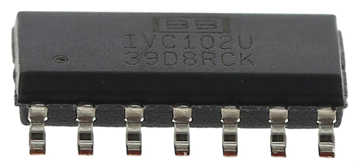 Produktfoto 1 von Texas Instruments Transimpedanz-Verstärker Dual 1-Kanal 3V/μs 2MHz SOIC 14-Pin