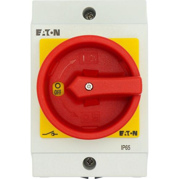 Produktfoto 1 von Eaton Eaton Moeller Trennschalter 2P-polig 20A SMD Rot IP 65 13kW 400V ac 3-phasig