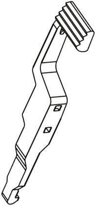 HARTING 09 06 Verriegelungshebel für DIN 41612-Steckverbinder