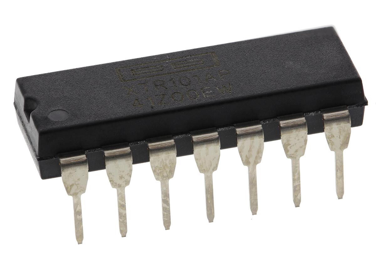 Produktfoto 1 von Texas Instruments Stromschleifensender 2mA 4 → 20 mA THT 14-Pin PDIP