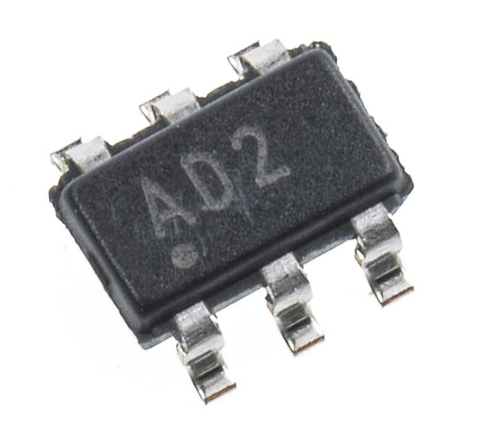 Produktfoto 1 von Texas Instruments 16-Bit ADC ADS1100A2IDBVT, 0.128ksps SOT-23, 6-Pin