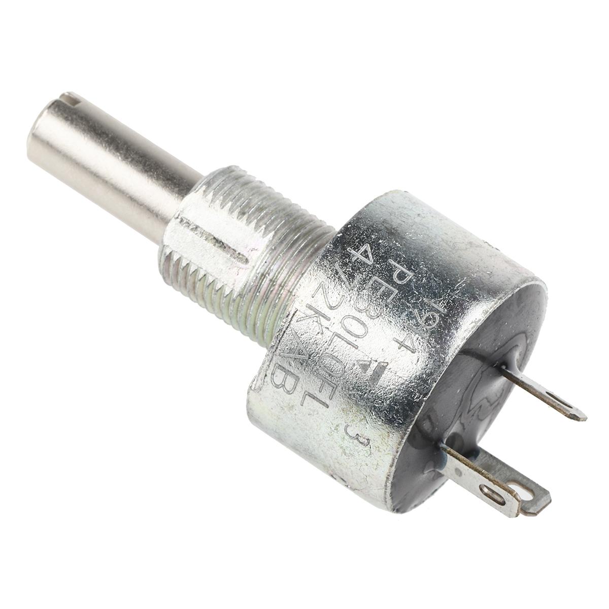 Vishay PE30, Tafelmontage  Dreh Potentiometer 4.7kΩ ±10% / 3W , Schaft-Ø 6 mm