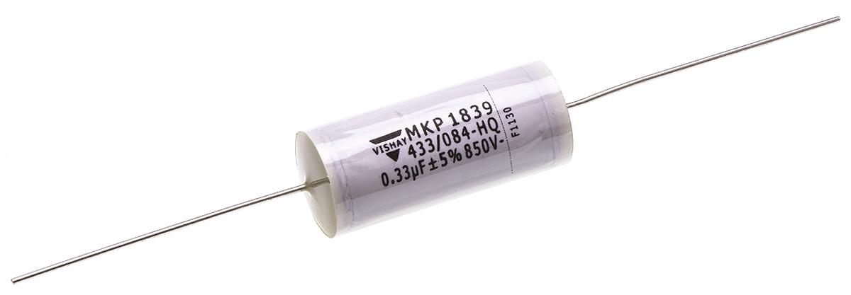 Vishay MKP 1839 HQ Folienkondensator 330nF ±5% / 800V dc, THT