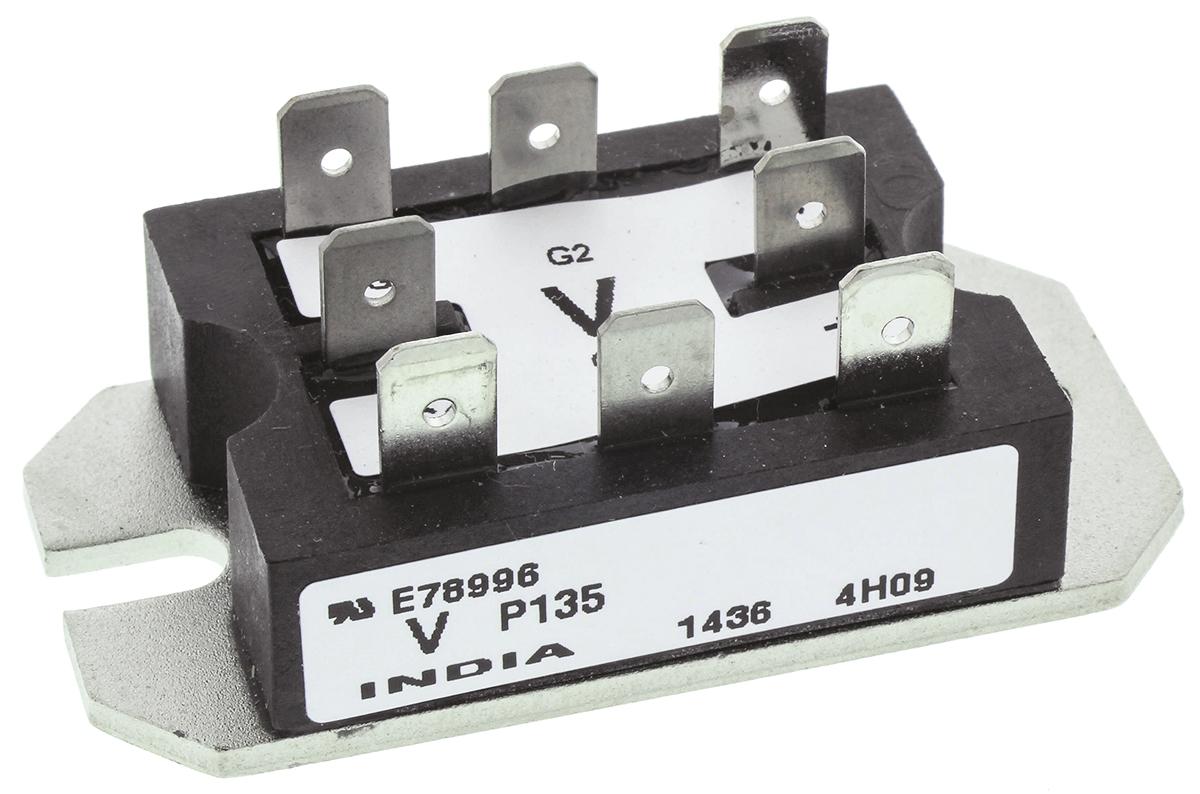 Vishay SCR Modul Thyristormodul 25A PACE-PAK 1200V 0.375kA