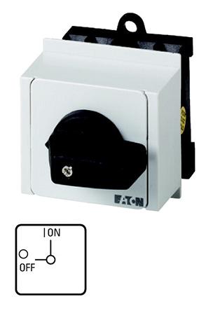 Produktfoto 1 von Eaton Eaton Moeller Nockenschalter, DPST / 20A, 2 Schließer, 690V ac, 1, 3-phasig, 2-Stufen Schraub, 90°-Wurfwinkel