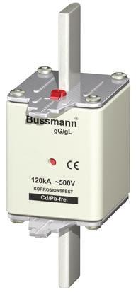 Produktfoto 1 von Eaton Bussmann Eaton Bussman Sicherungseinsatz NH3, 500V ac / 500A, gG - gL DIN 43620-1, DIN 43620-3, IEC 60269, VDE