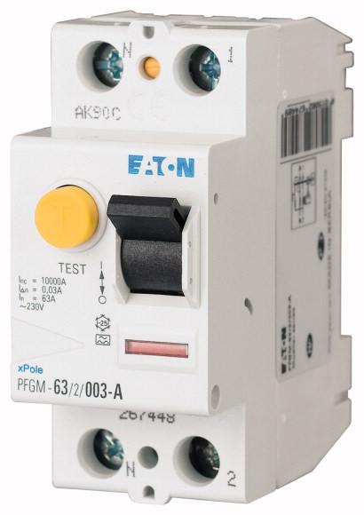 Produktfoto 1 von Eaton Eaton Moeller RCCB, 2-polig, 40A, 30mA Typ AC 230V ac