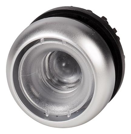 Produktfoto 1 von Eaton RMQ Titan Drucktaster Ø 22mm, Silber Rastend Rund Kunststoff, IP67