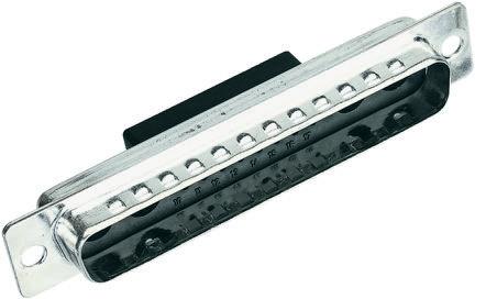 HARTING Sub-D Steckverbinder Stecker , 2 (Versorgung/koaxial), 5 (Signal)-polig , Kabelmontage Crimp