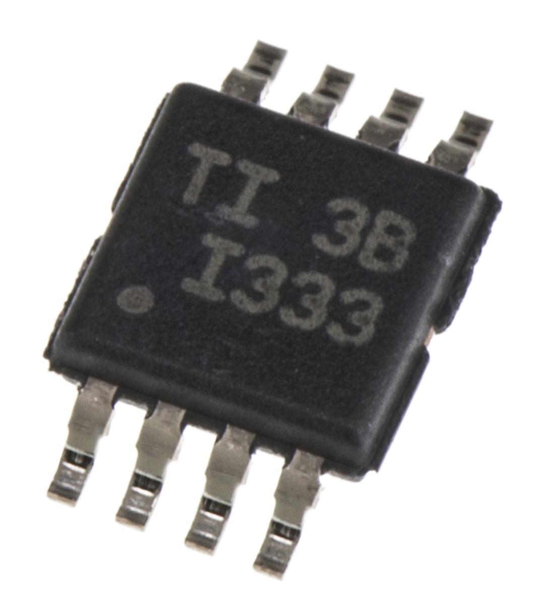 Produktfoto 1 von Texas Instruments Instrumentenverstärker Dual, Single, MSOP SMD 1,8 → 5,5 V 8-Pin ±0.9 → ±2.75V