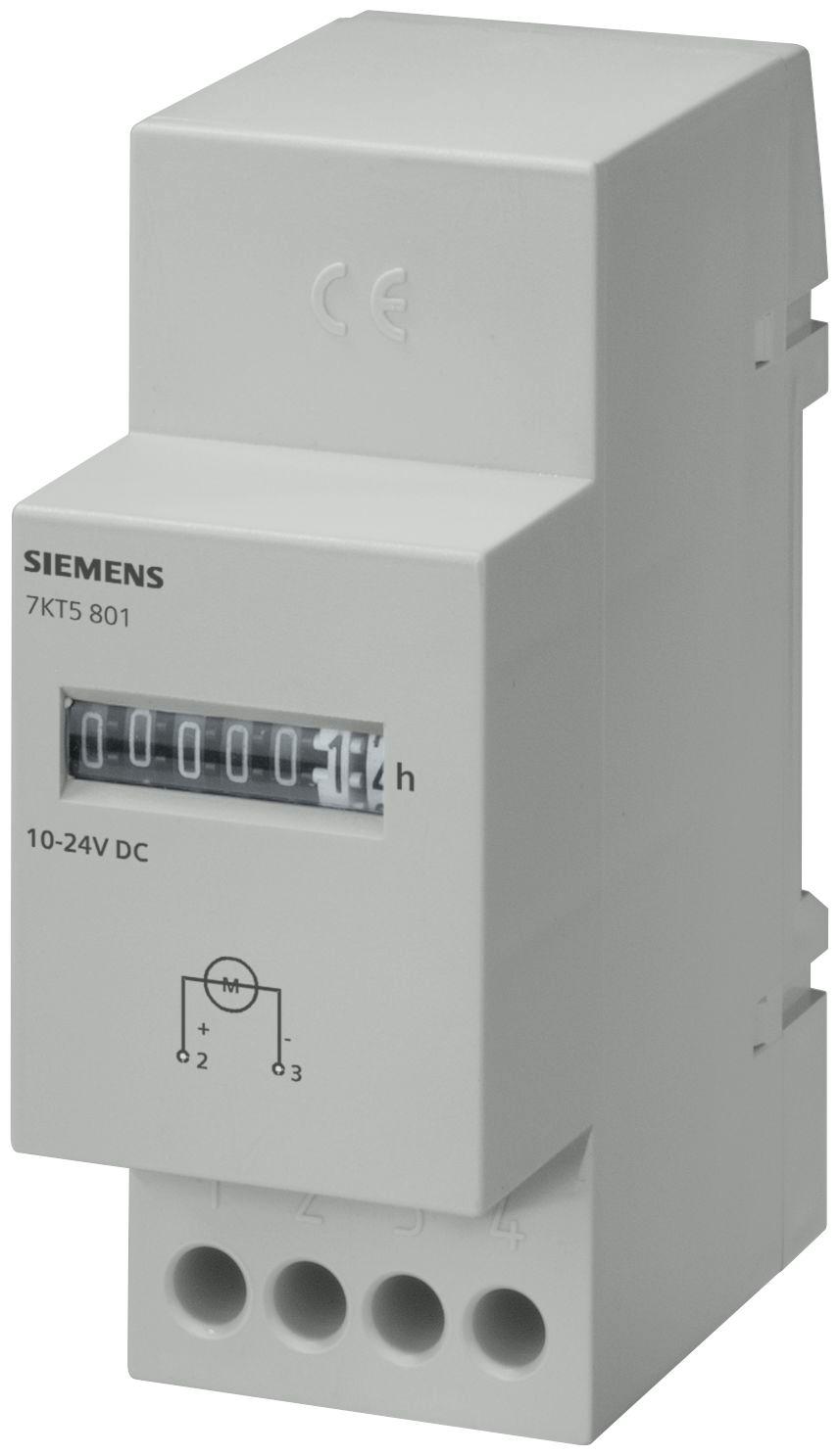 Produktfoto 1 von Siemens SENTRON Aufwärts Zähler Mechanisch 7-stellig, Stunden, max. 60Hz, 115 V ac