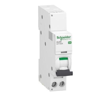 Schneider Electric Acti9 iDT40K XA Leitungsschutzschalter Typ C, Pol 1P+N 6A 230V Acti 9 DIN-Schienen-Montage