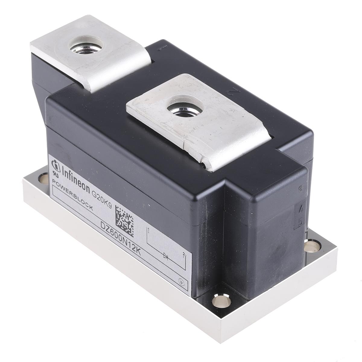 Produktfoto 1 von Infineon SMD Diode, 1200V / 600A, 2-Pin