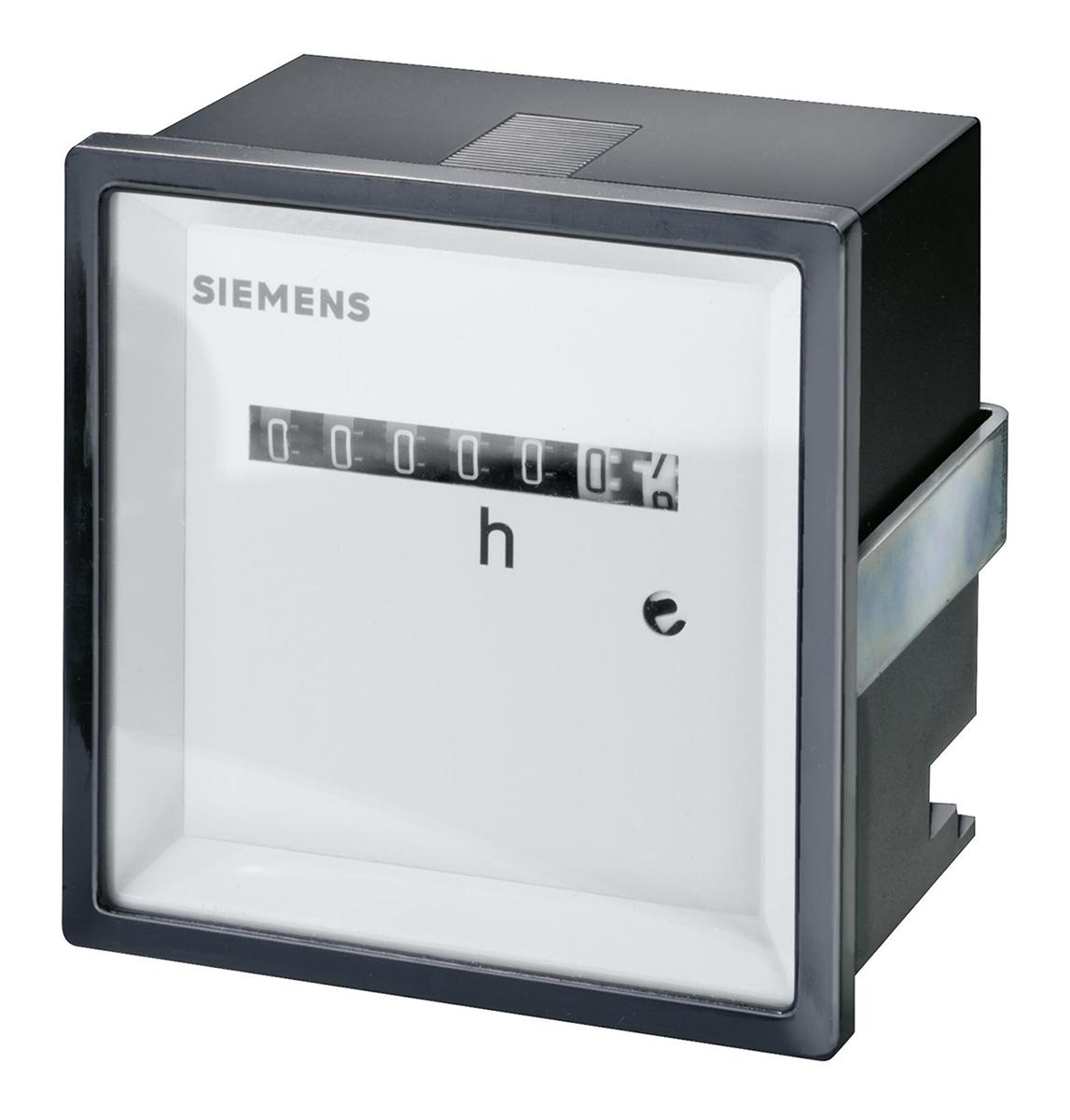 Produktfoto 1 von Siemens SENTRON Aufwärts Zähler Mechanisch 7-stellig, Stunden, max. 50Hz, 115 V ac