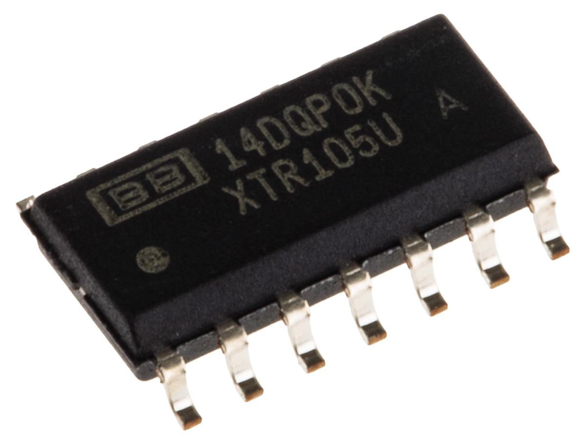 Produktfoto 1 von Texas Instruments Stromschleifensender 4 → 20 mA SMD 14-Pin SOIC