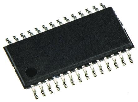 Produktfoto 1 von Texas Instruments Motor Driver IC DRV8313PWP, 1.75A, HTSSOP, 28-Pin, BLDC, 3-phasig