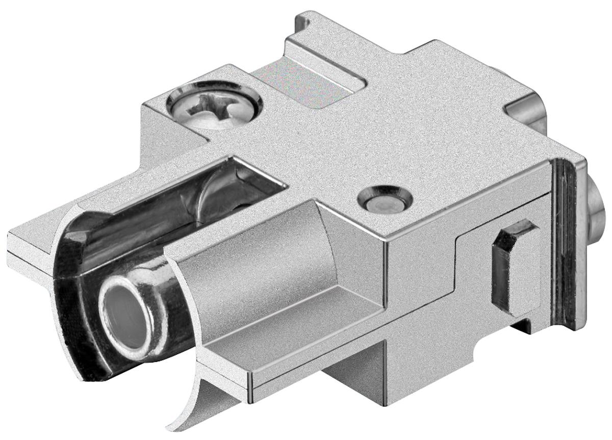 Harting Han-Modular Industrie-Steckverbinder PE-Modul, Stecker 1-polig / 1-reihig, Kabelmontage