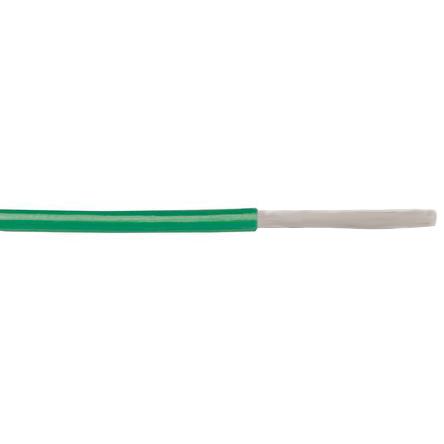 Produktfoto 1 von Alpha Wire Einzeladerleitung 1,3 mm², 16 AWG 30m Grün PVC isoliert Ø 2.11mm UL1007