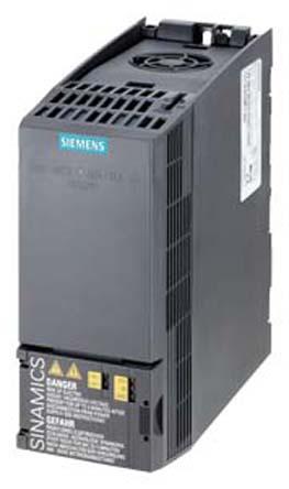 Produktfoto 1 von Siemens SINAMICS G120C, 3-Phasen Frequenzumrichter 0,37 kW, 400 V ac / 1,9 A, 2,3 A 0 → 240 (Vector Control) Hz,