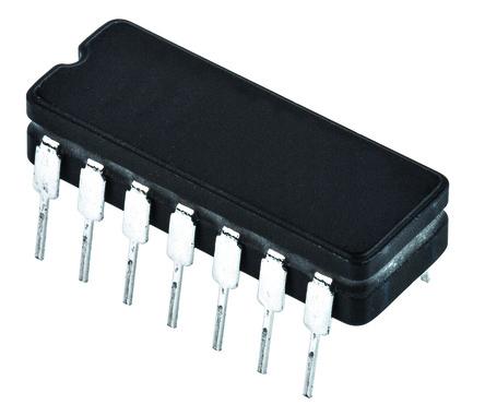 Produktfoto 1 von Texas Instruments Operationsverstärker THT CDIP, biplor typ. ±4 → ±18V, 14-Pin