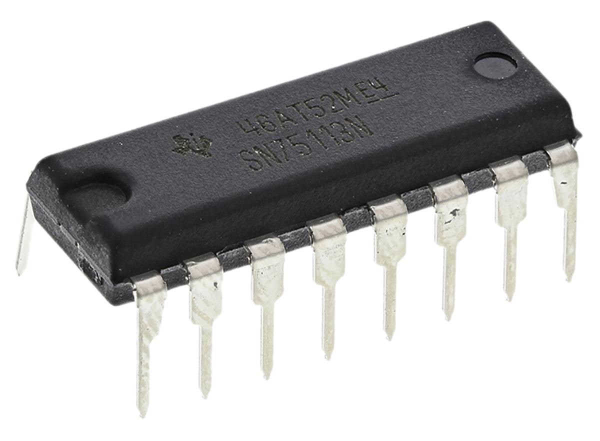 Produktfoto 1 von Texas Instruments Line-Driver differenzial 16-Pin PDIP