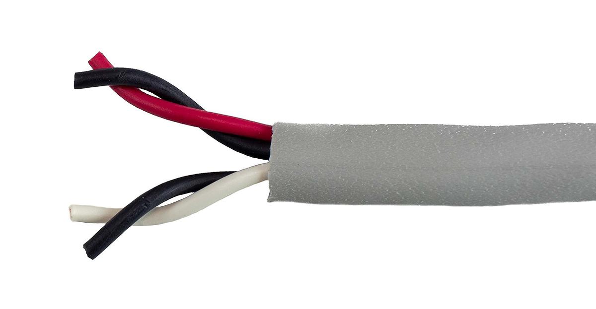 Produktfoto 1 von Alpha Wire EcoCable Mini Datenkabel, 2-paarig 0,09 mm² Ø 3.35mm Keine Schirmung MPPE isoliert Twisted Pair Grau