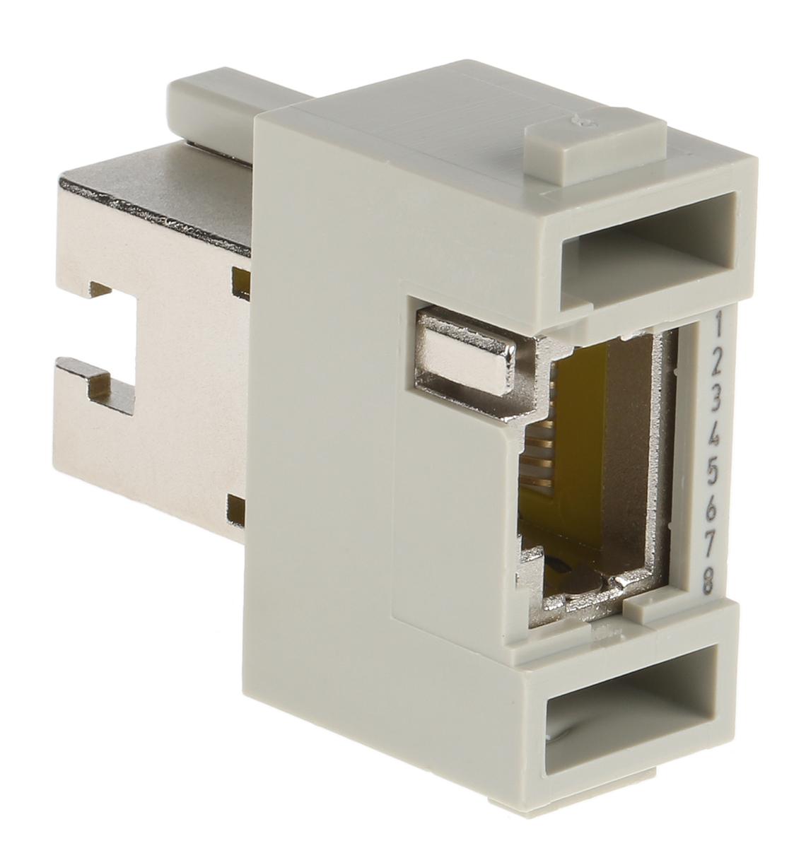 Produktfoto 1 von HARTING Han-Modular Robustes Power Steckverbinder-Modul, 16-polig 1A Buchse/Buchse, Steckverbindermodul