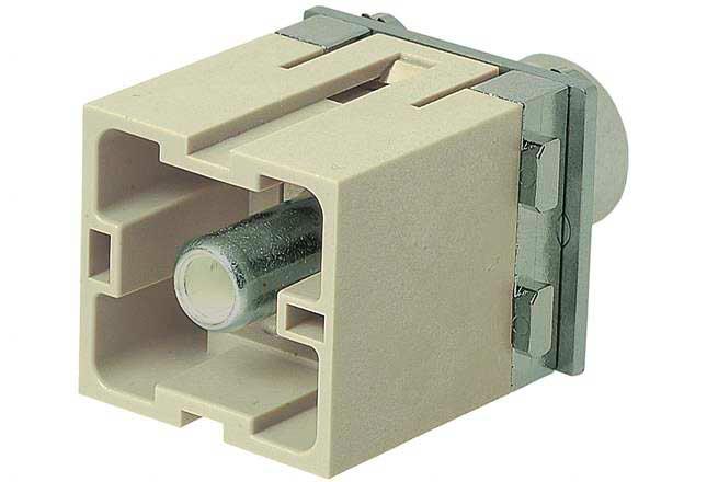 HARTING Han-Modular Robustes Power Steckverbinder-Modul, 1-polig 200A Stecker, Axialmodul Schrauben