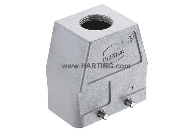 HARTING Han EMC/B Haube, M25, Eingang oben, Kabelmontage, IP65