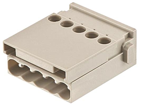 Produktfoto 1 von HARTING Han-Modular Robustes Power Steckverbinder-Modul, 5-polig 16A Stecker, Steckverbindermodul für Industrielle