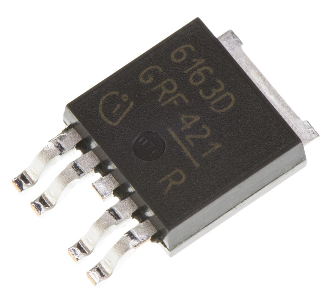 Produktfoto 1 von Infineon Power Switch IC Schalter Hochspannungsseite Hochspannungsseite 50mΩ 62 V max. 2 Ausg.