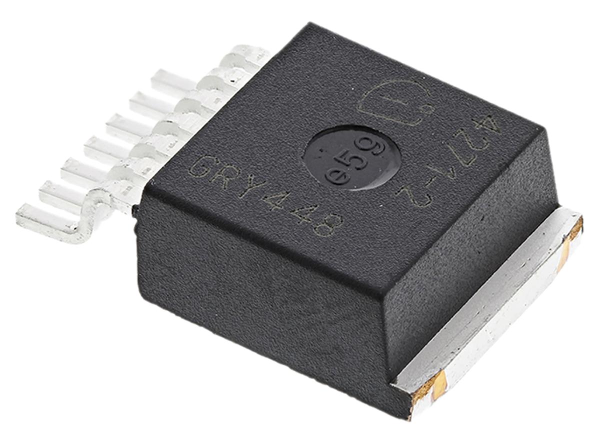 Produktfoto 1 von Infineon Spannungsregler 800mA, 1 Niedrige Abfallspannung D2PAK (TO-263), 7-Pin, Fest