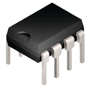 Produktfoto 1 von Texas Instruments Operationsverstärker Präzision THT MDIP, einzeln typ. 1,8 → 24 V, 8-Pin