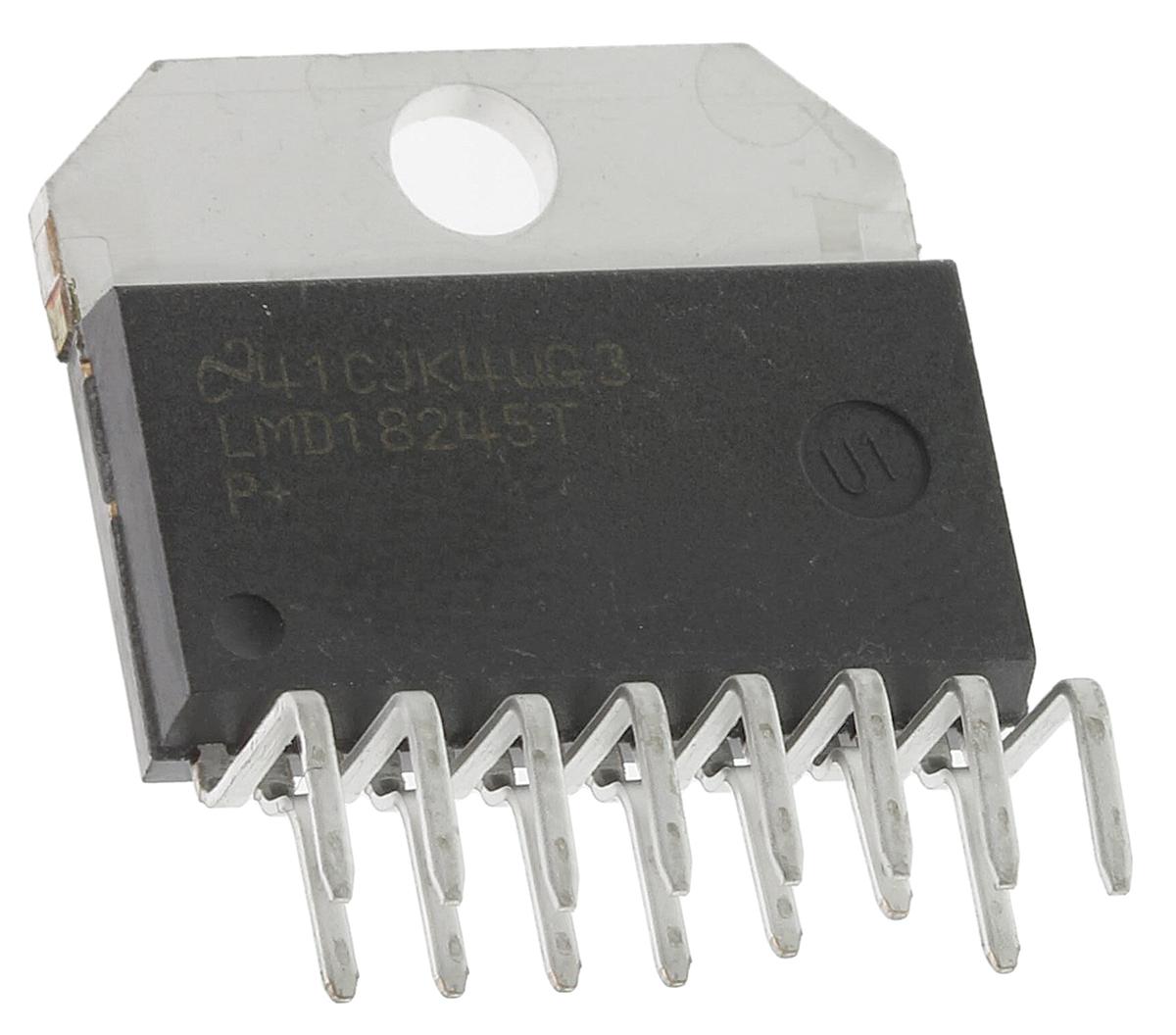 Produktfoto 1 von Texas Instruments Motor Driver IC LMD18245T/NOPB, 3A, TO-220, 15-Pin, DC Bürstenmotor, Vollbrücke