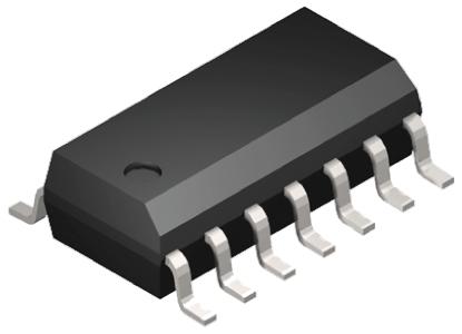 Produktfoto 1 von Texas Instruments Operationsverstärker SMD SOIC, einzeln typ. 2,7 → 12,8 V, 14-Pin