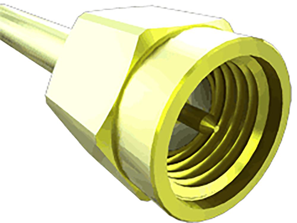 Samtec SMA Stecker Koaxialsteckverbinder SMA-Steckverbinder, Kabelmontage, Crimp-Anschluss, 50Ω, Standard, , Gerade