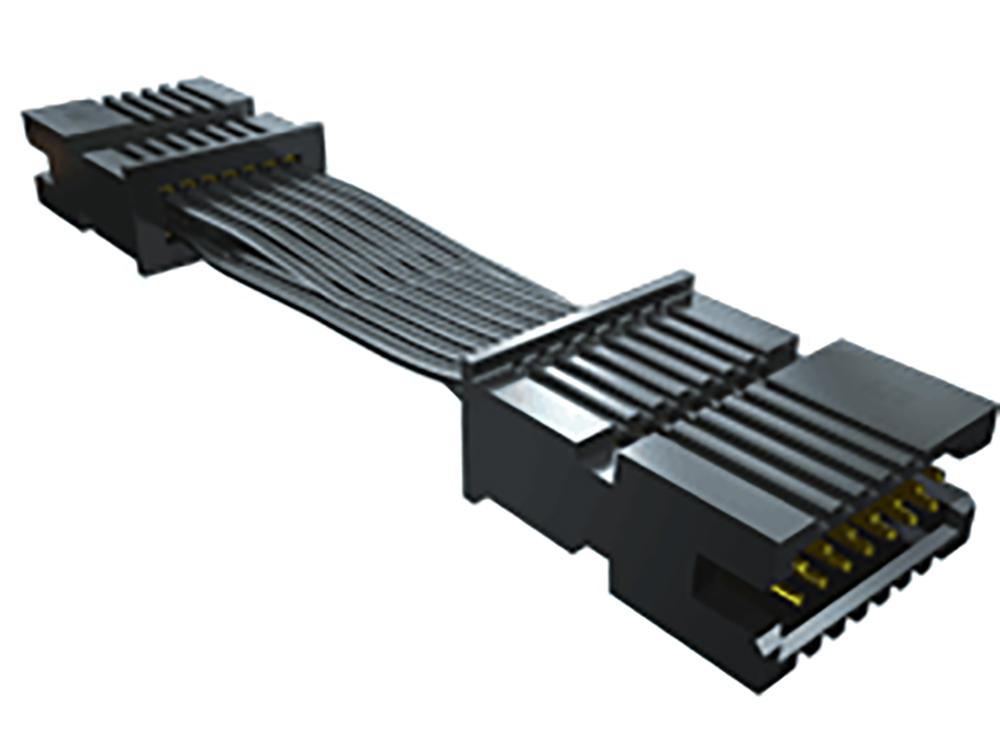 Samtec TFSD Flachbandkabel konfektioniert, Raster 1.27mm, Anschluss A Tiger Eye IDC